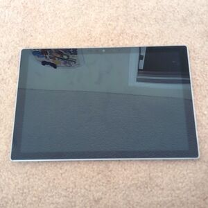 Microsoft Surface Pro 7 with Keyboard, case, and charger